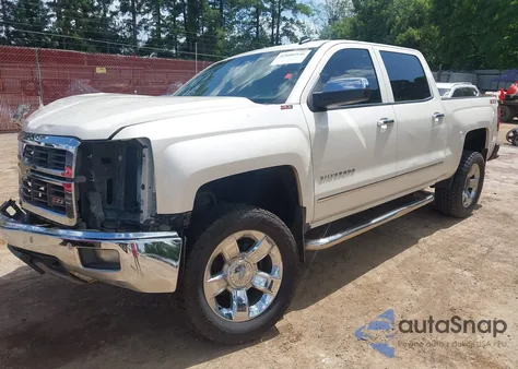 2014 Chevrolet Silverado 1500 2Lz z USA, uszkodzony, nr VIN 3GCUKSEC6EG324731
